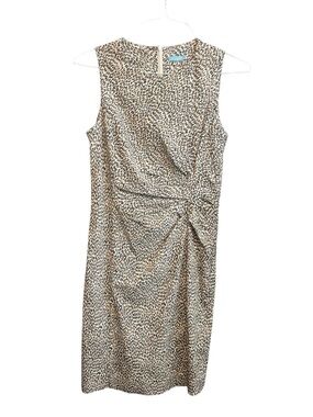 J.McLaughlin Women’s Anne Sheath Dress in a Leopard Print - Size 4